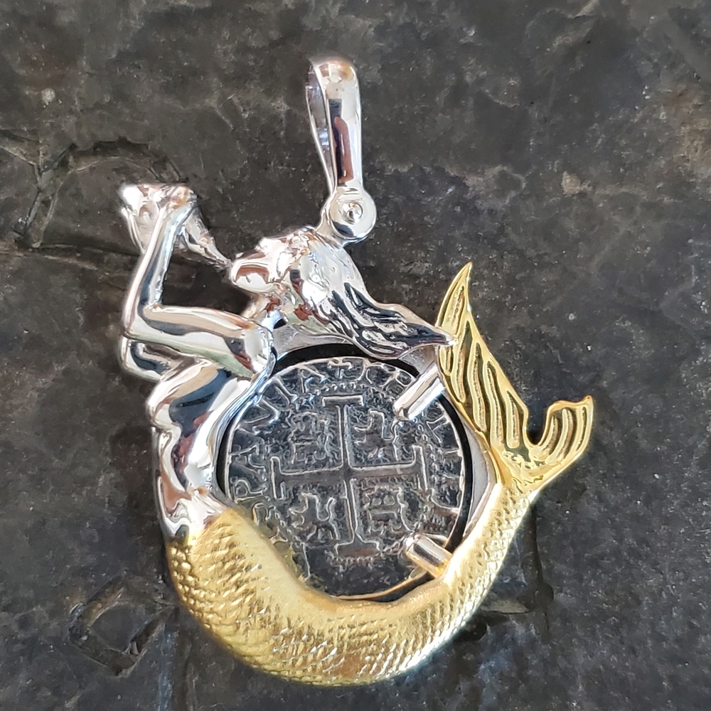 Atocha mermaid pendant